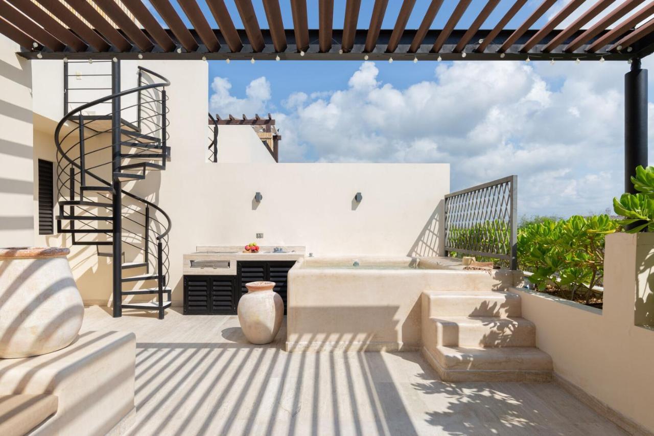 Exclusive Paramar Ve Penthouse In Tulum By Lockey Best For Walking To Commercial Zone In Aldea Zama ห้อง รูปภาพ